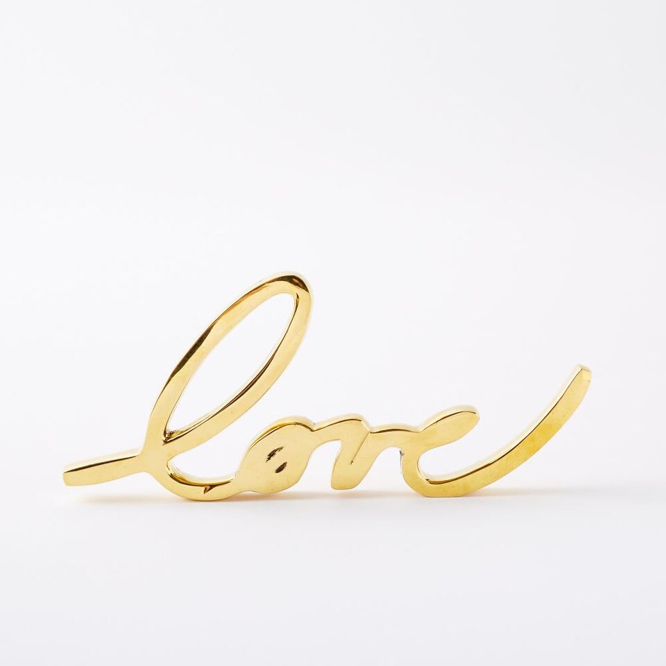 Brass Love Object West Elm Australia